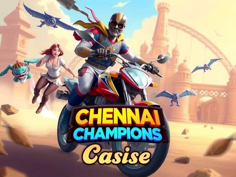 Chennai Champions Chase Game Cover Chennai Champions Chase Game Cover